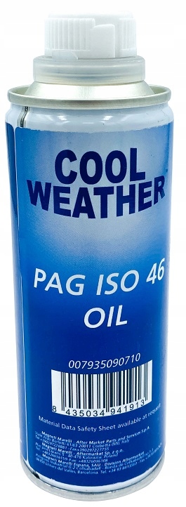 

Olej Pag Iso 46 250ML Klimatyzacja 007935090710