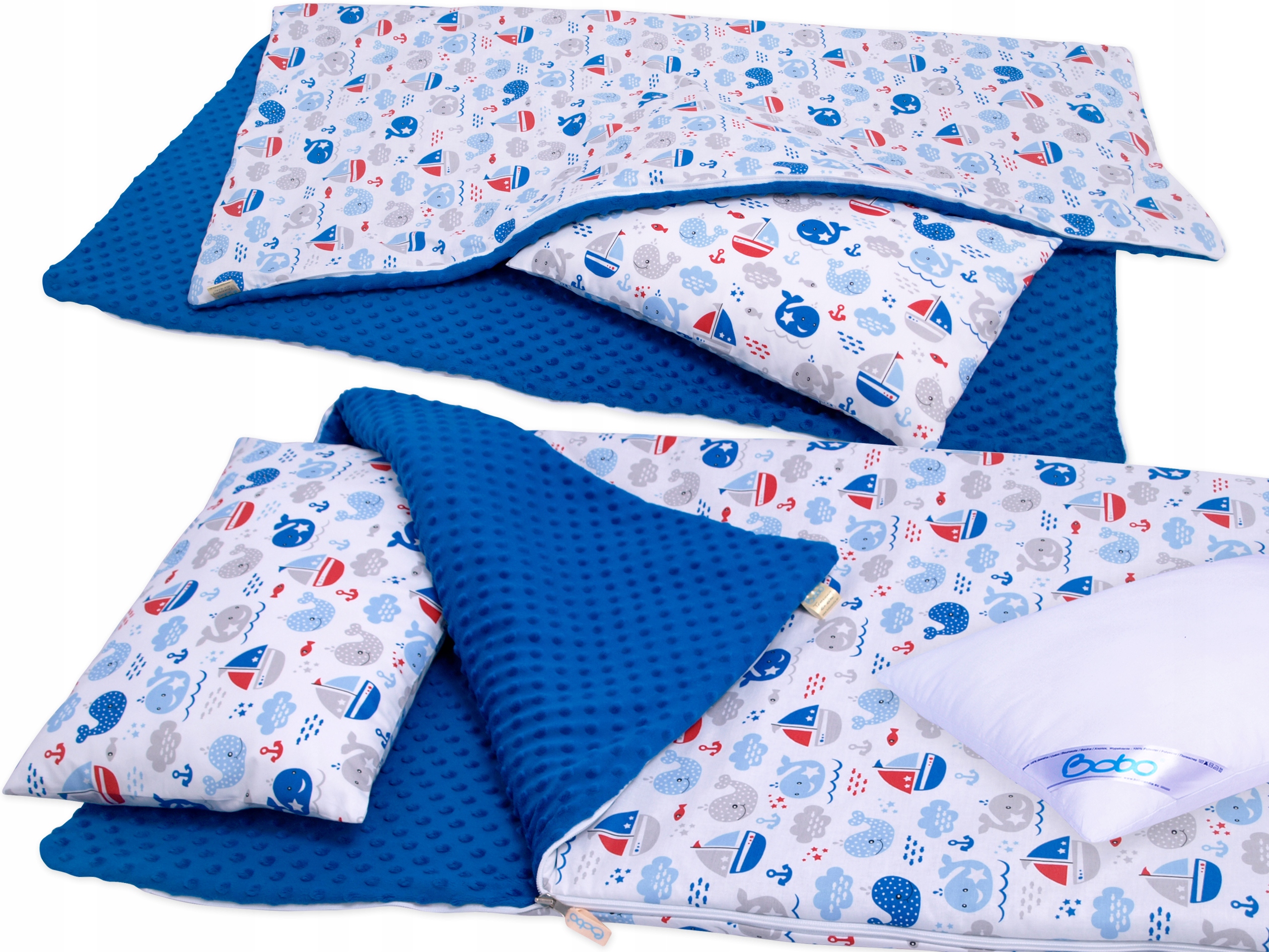 

Śpiworek do przedszkola śpiwór Bobo pościel Minky