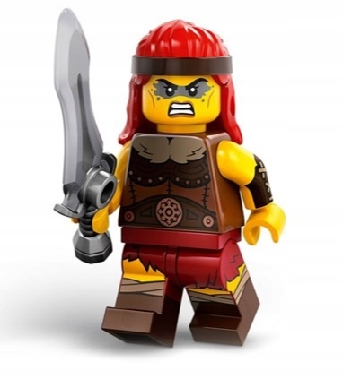 Lego 71045 col25-11 Minifigures Seria 25 Barbarzyńca Nowe