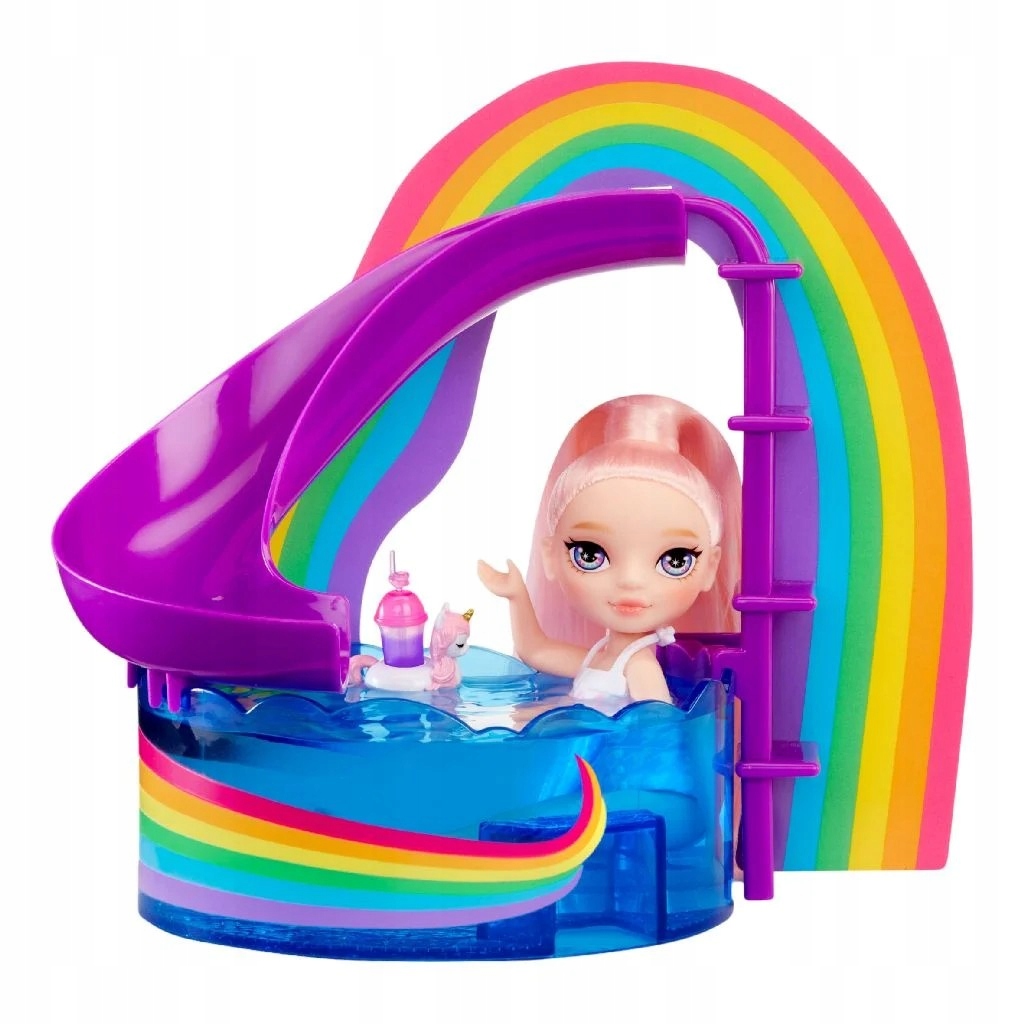 RAINBOW HIGH ZESTAW DO ZABAWY Z MAŁĄ SIOSTRZYCZKĄ - BASEN Marka MGA