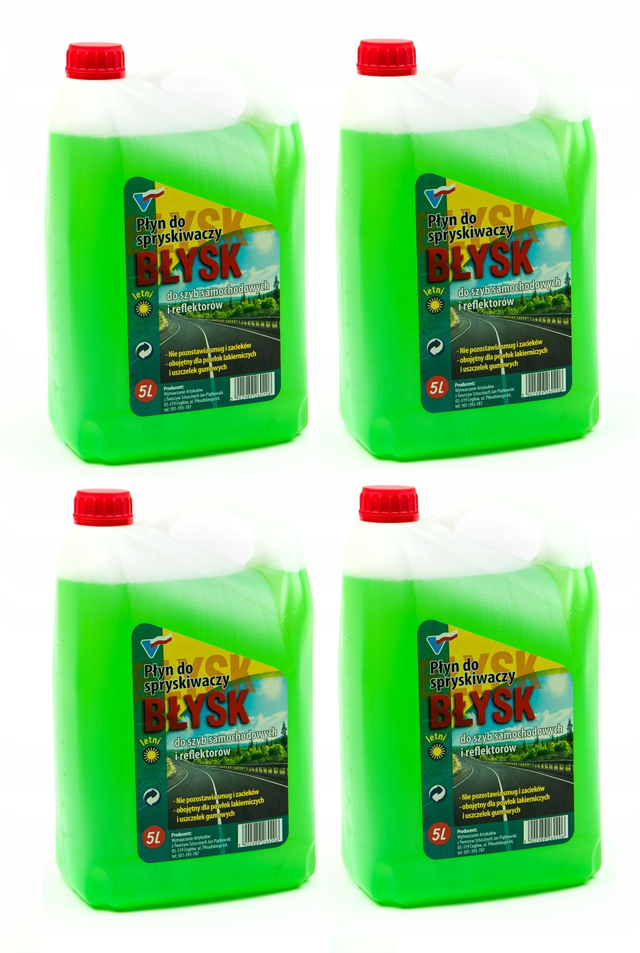 Płyn do spryskiwaczy LETNI BŁYSK 20L.