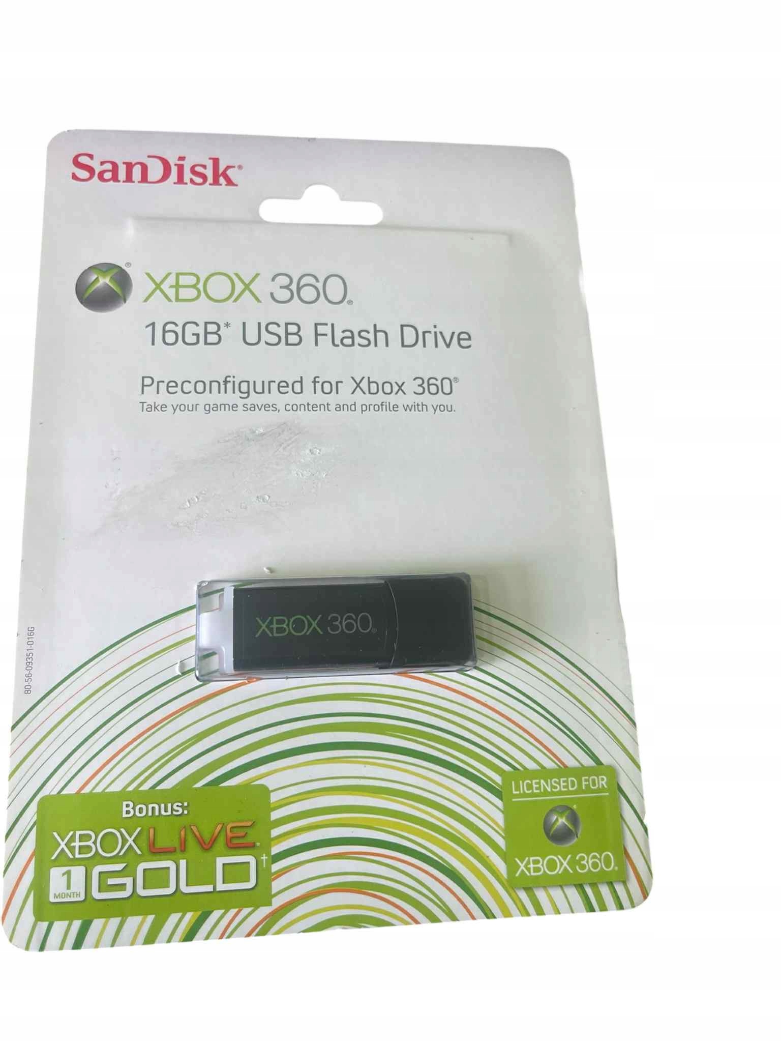 SanDisk 16 Gb Pendrive Usb Flash Licensed Xbox 360