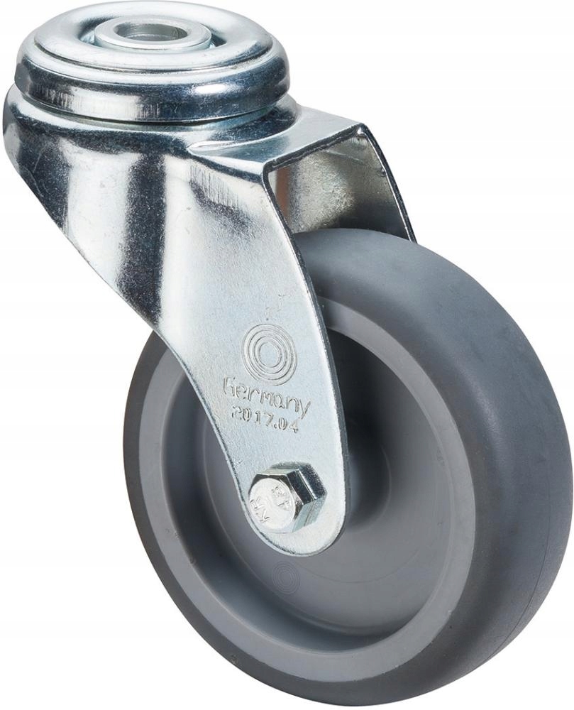 

Kółko koło skrętne gumowe do wózka 50mm 50kg