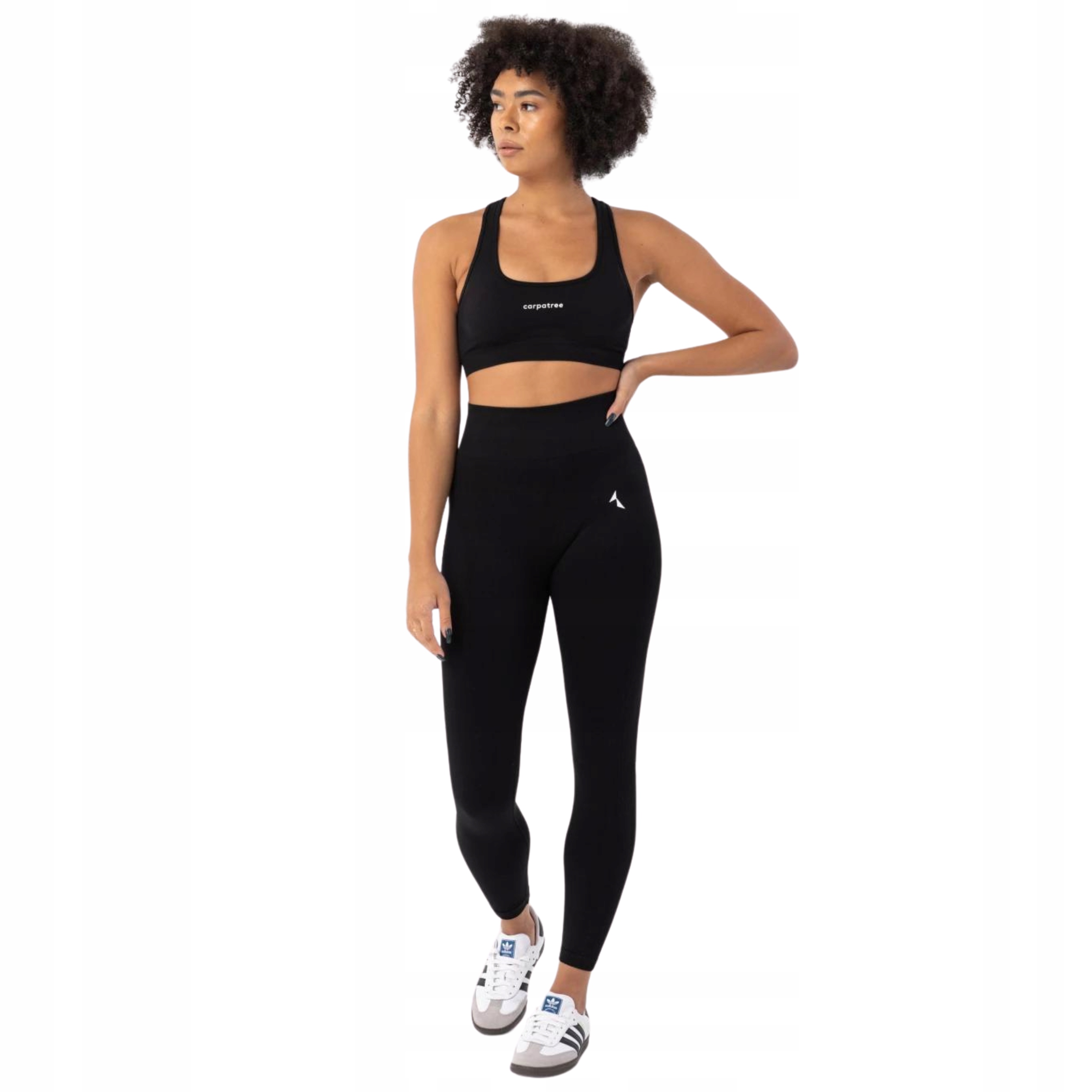 CARPATREE LEGGINSY DAMSKIE SPORTOWE GETRY WYSOKI STAN PUSH UP BLAZE CZARNE EAN (GTIN) 5903845734374