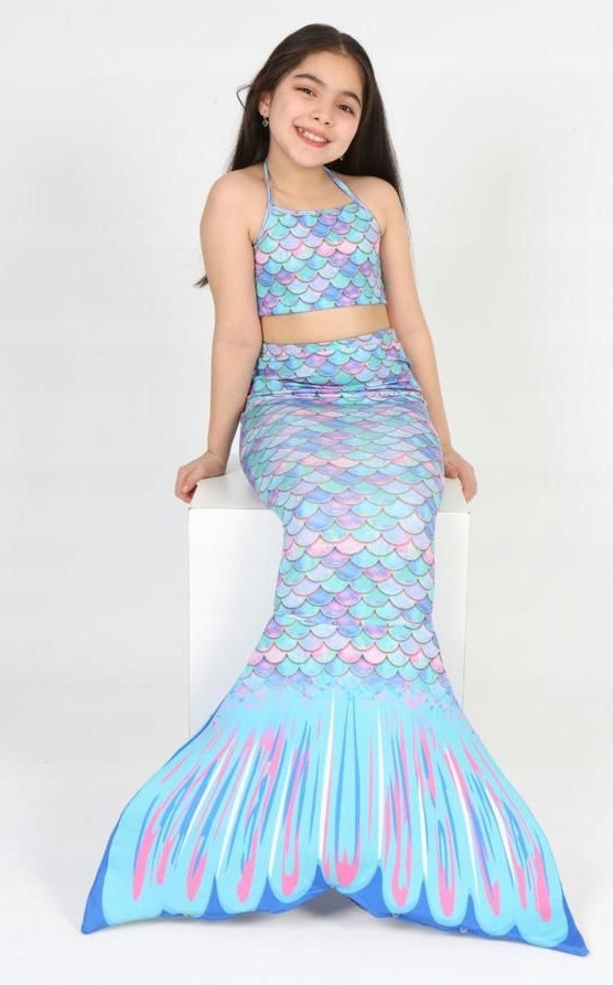 DWUCZĘŚCIOWY strój kąpielowy syrenka 5/6 H503J Rodzaj strój dwuczęściowy