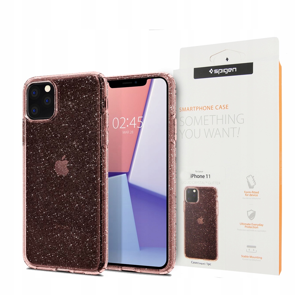 

Etui Spigen do iPhone 11, Liquid Crystal