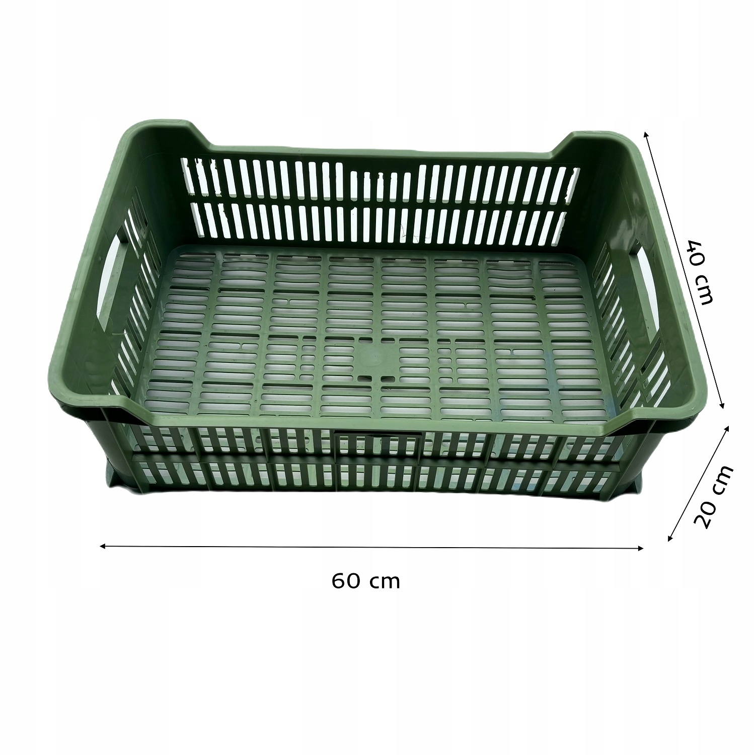 Skrzynka transportowa ażurowa 600x400x200 mm