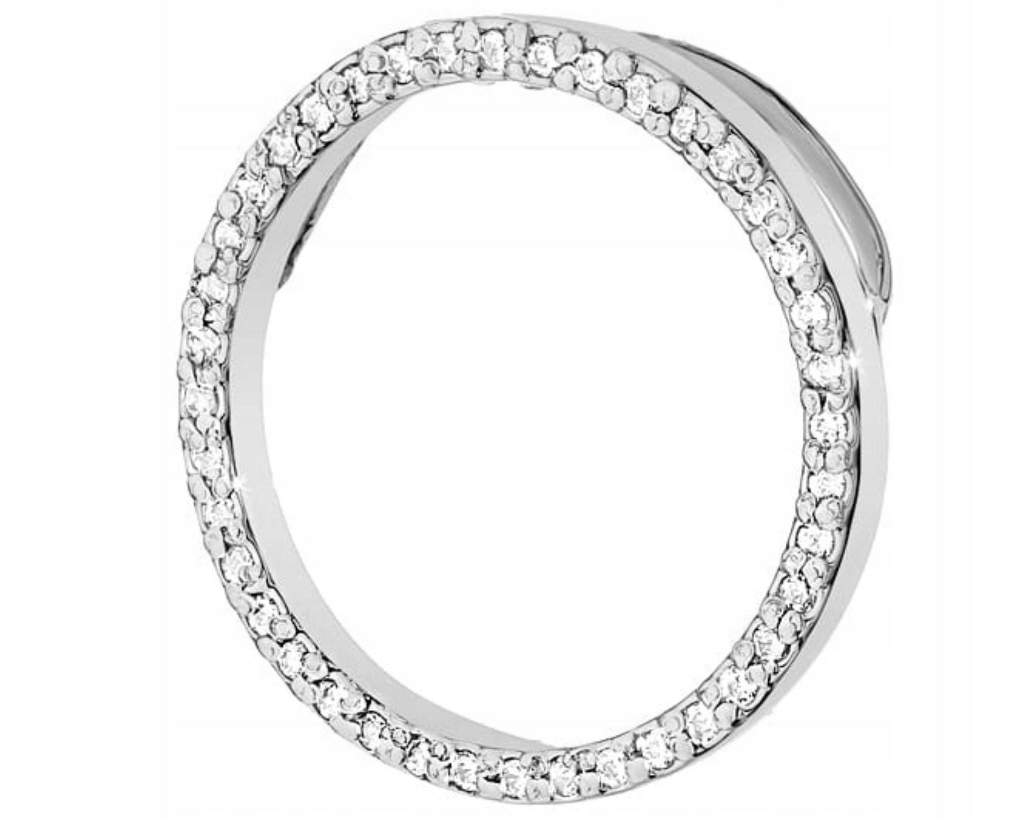 Přívěsek s brilianty diamanty 585 bílé zlato