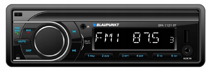 Blaupunkt BPA1121BT autorádio Bluetooth MP3 Usb Fm Rds tuner