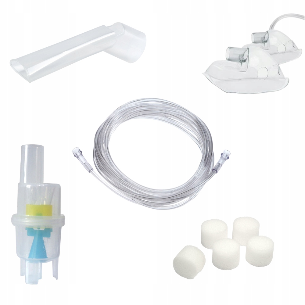 INHALATOR NEBULIZATOR DLA DZIECI KOTEK 2 x MASKA Tryb pracy ciągły