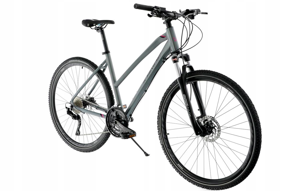 Rower 28 Kands Avangarde Hydr D19 grafit-róż 2022