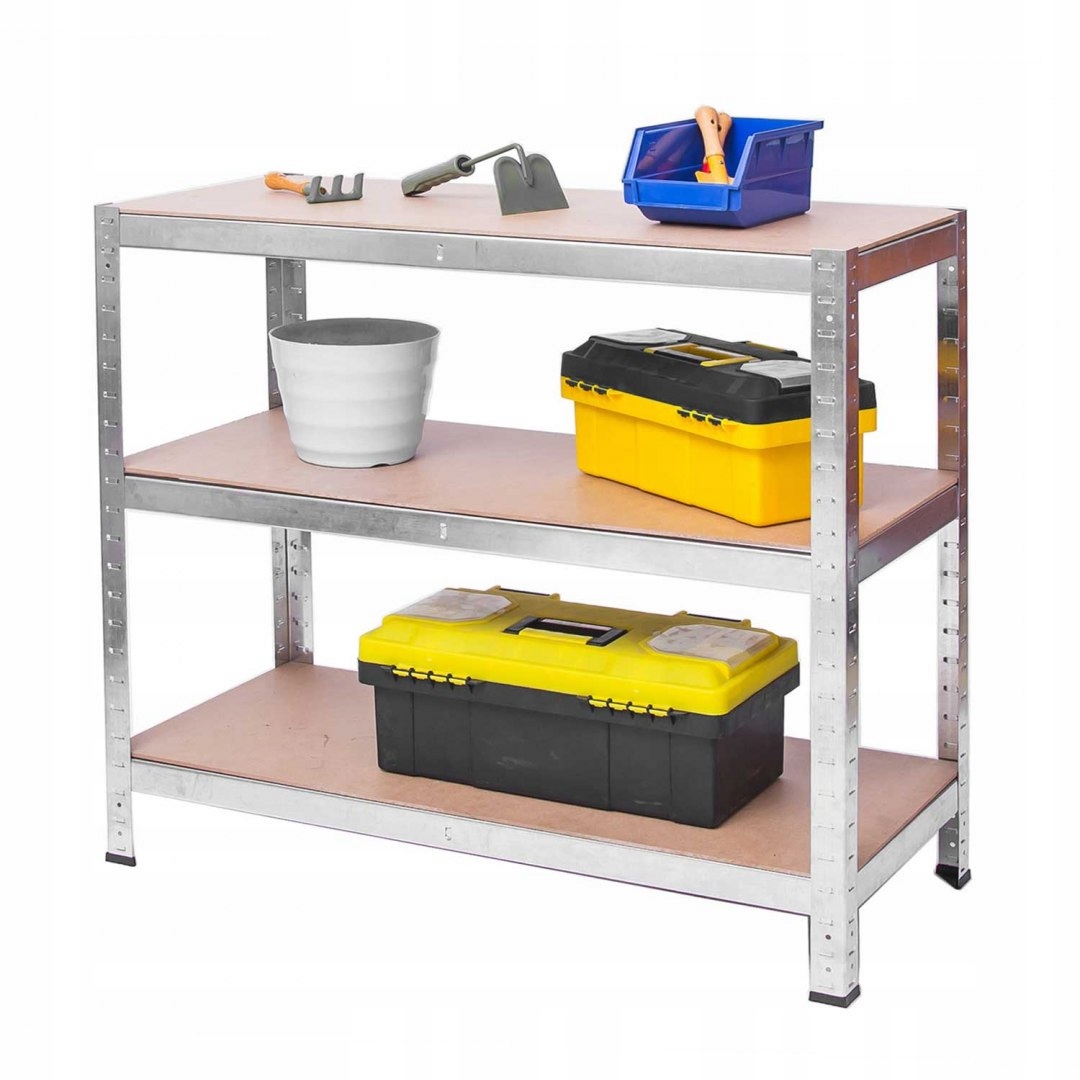 REGAŁ MAGAZYNOWY 2w1 METALOWY 180 x90x40cm HUMBERG