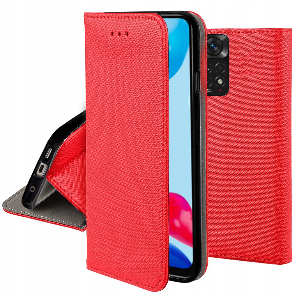 ETUI do XIAOMI REDMI NOTE 11 / 11S MAGNET PORTFEL + SZKŁO Marka Case