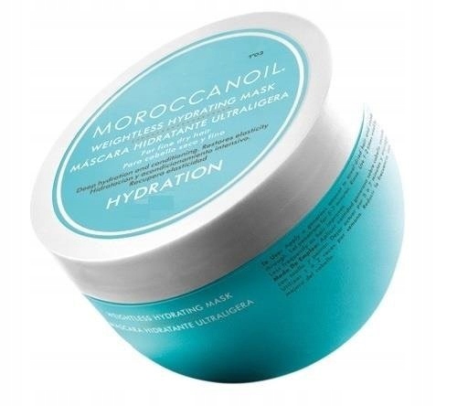 Moroccanoil Weightless Hydrating Mask Maska na jemné vlasy 250 ml