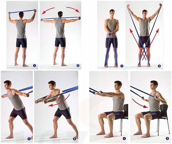 GUMA Taśma Do Ćwiczeń REHABILITACYJNA FLAT BAND 2m Rodzaj guma