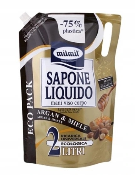 Mydło Mil Mil ARGAN & MIELE 2000 ml