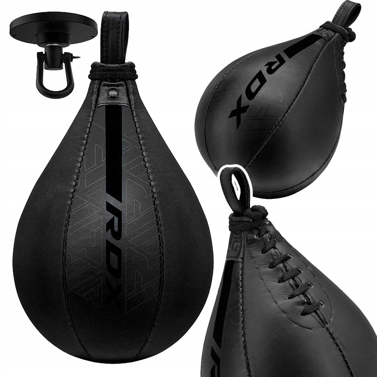 Boxovací hruška Rdx Speed Ball F6 Swivel černá 2SBR-F6MB Os