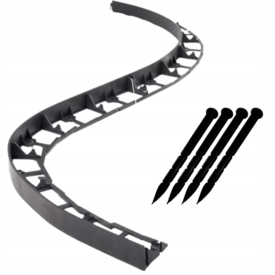 

Obrzeże ogrodowe trawnikowe solidne 5,8cm kotwy