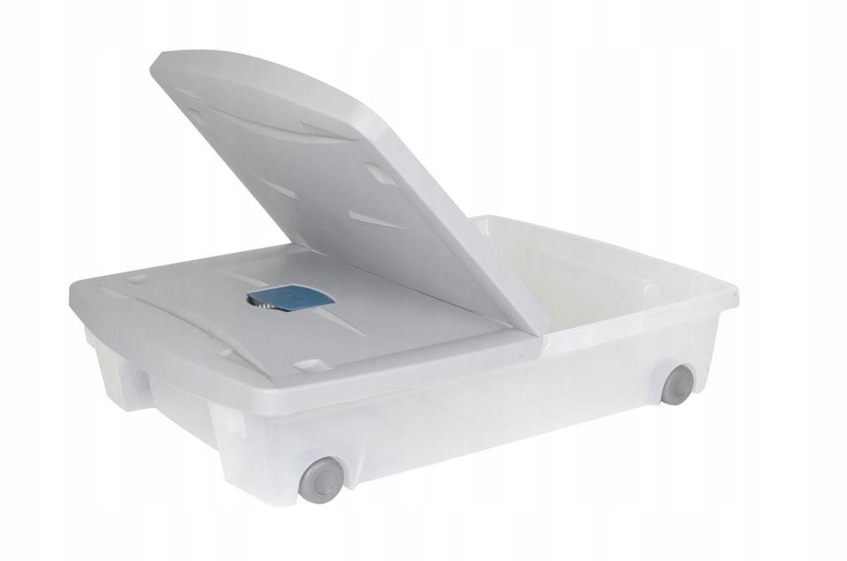 Box Pod Postel 50 L Na Povlečení Oblečení S Kolečky Skladování