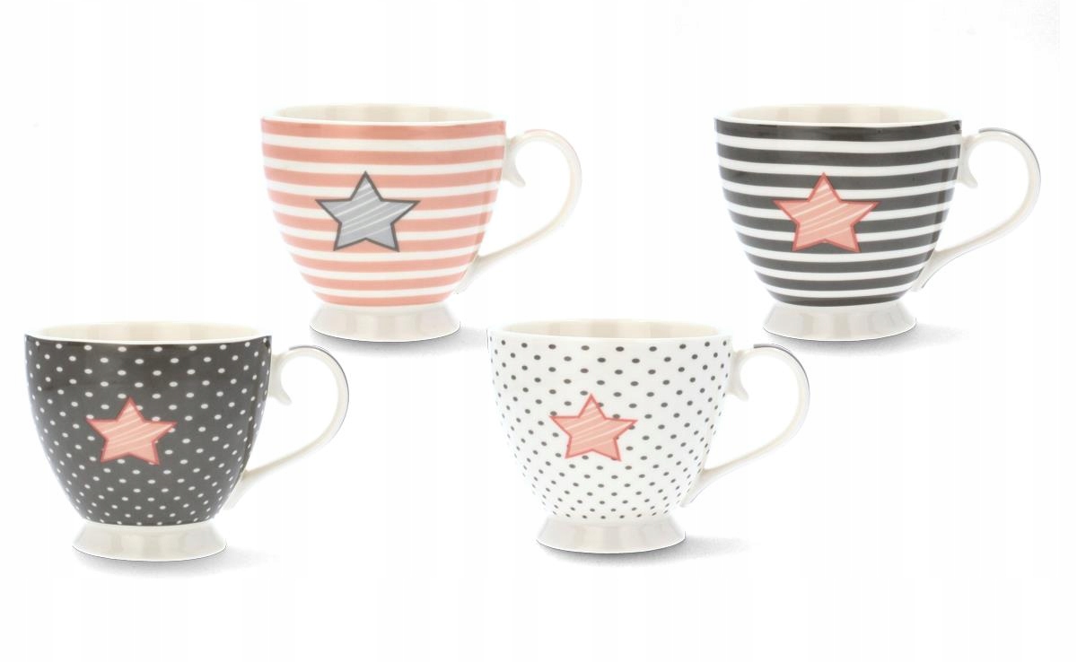 

Kubek Porcelanowy 470 ML Gwiazdka Prezentowy Świąt