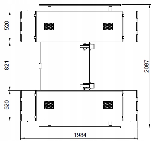 INVENTO SL130E 3 T Podnosnik nozycowy Producent code STD 7530F