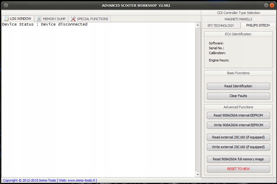 PROGRAMATOR KLUCZY ADVANCED SCOOTER WORKSHOP Marka inna