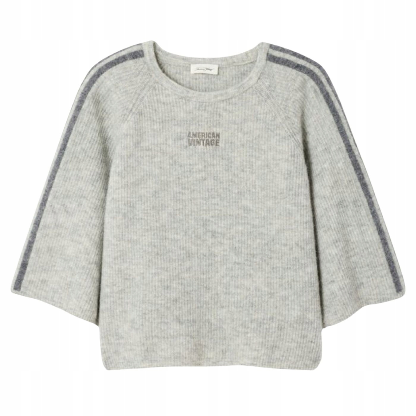 Svetr Vitow Melange Light Grey Šedá Xs/s American Vintage