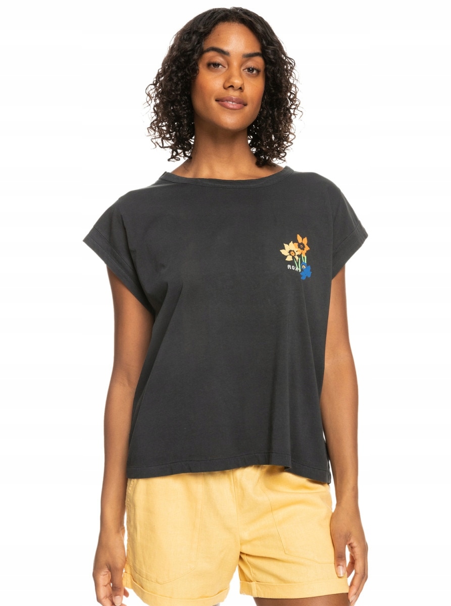 Damski t-shirt z nadrukiem Roxy Unite Th Wave cz
