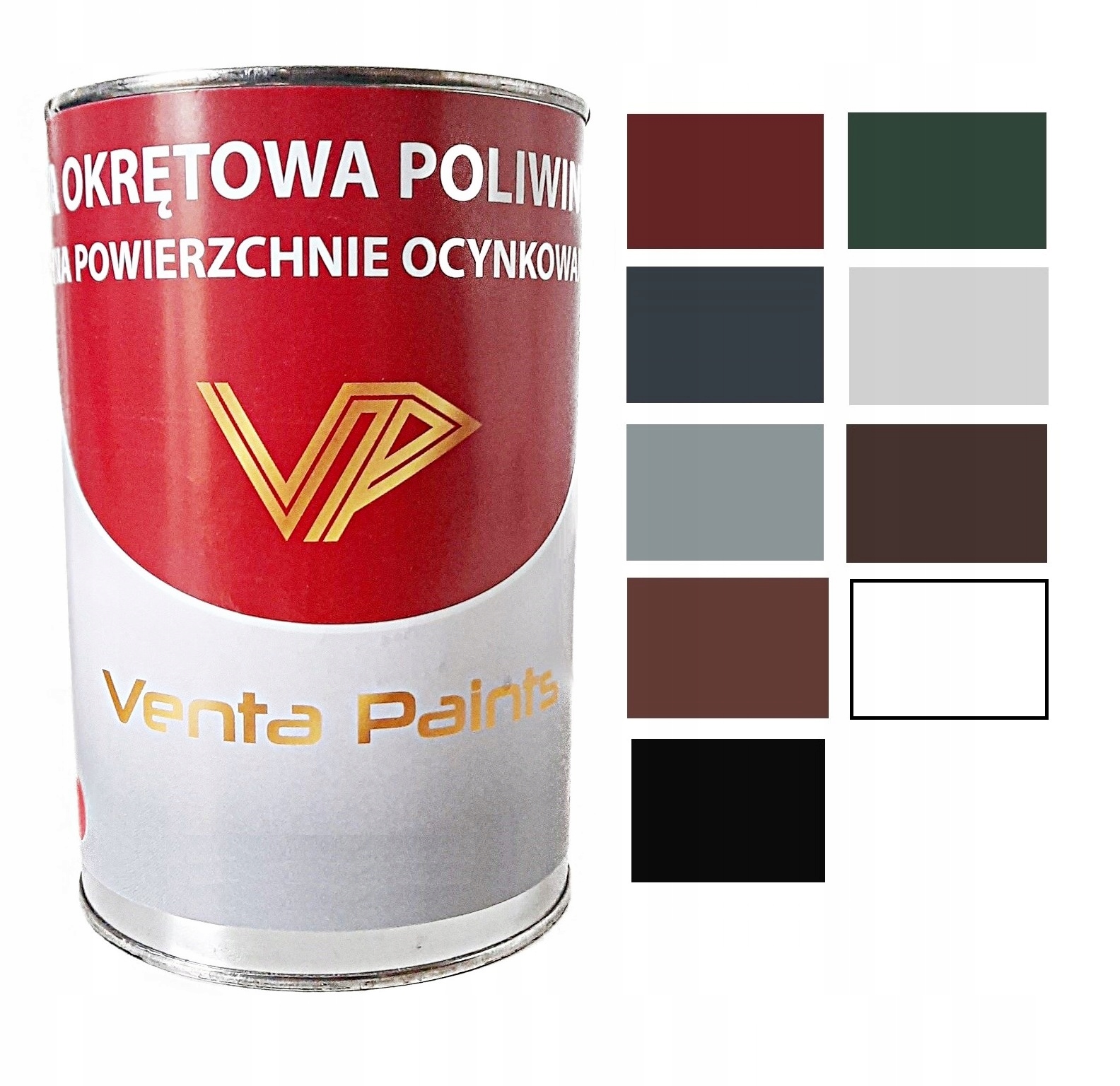 Farba Poliwinylowa Bram Ogrodzeń 5L