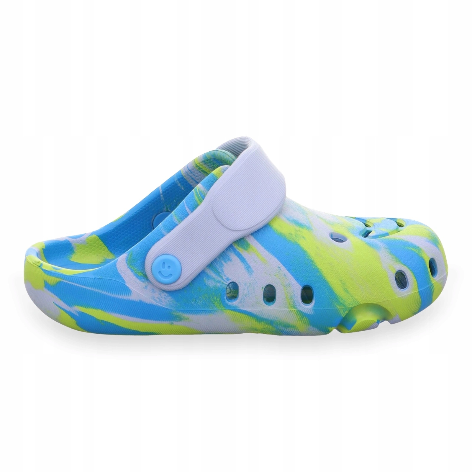 Klapki barefoot do wody dziecięce Superfit Splash-C zielono-niebieski 27