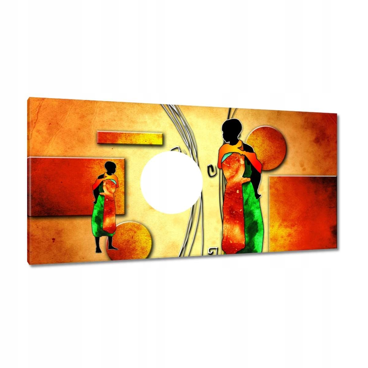 Obrazy 115x55 Afričtí bojovníci