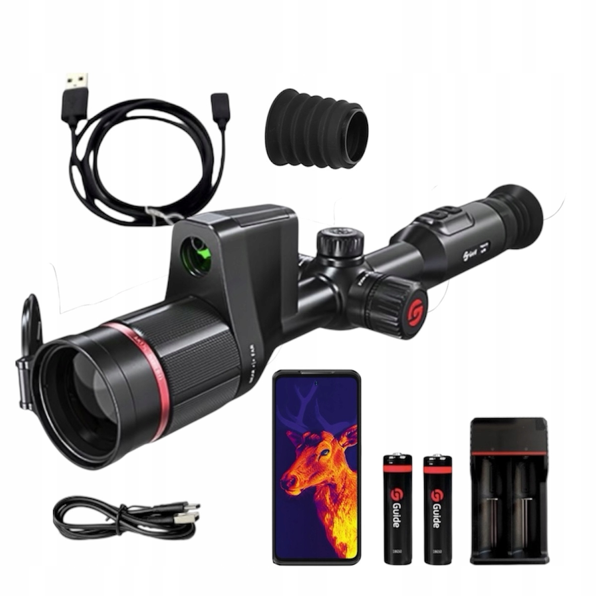 Termovizní dalekohled Guide TU631 Lrf s dálkoměrem Set