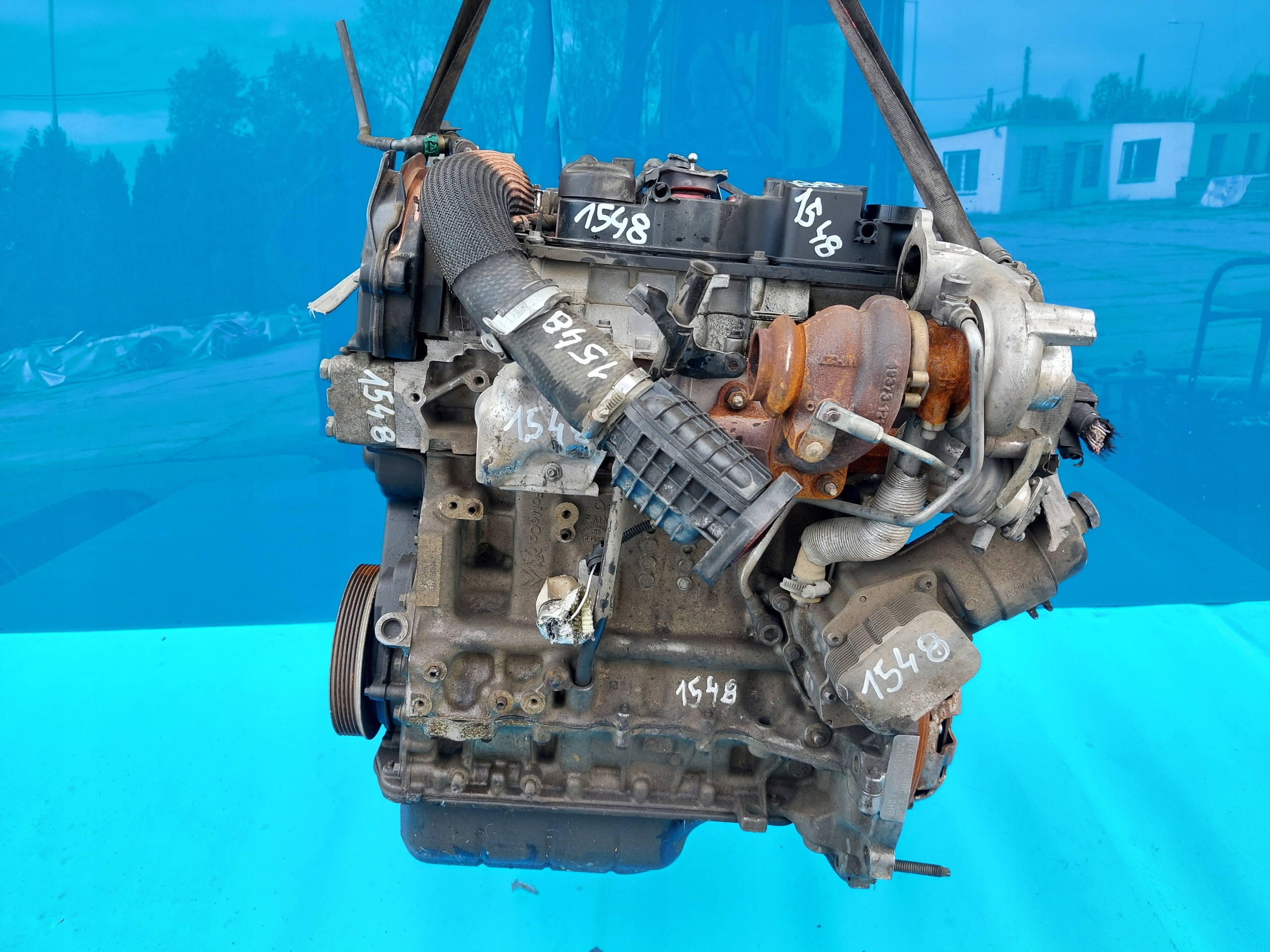 engine PEUGEOT 208 1.4 HDI 8H01 154.345km