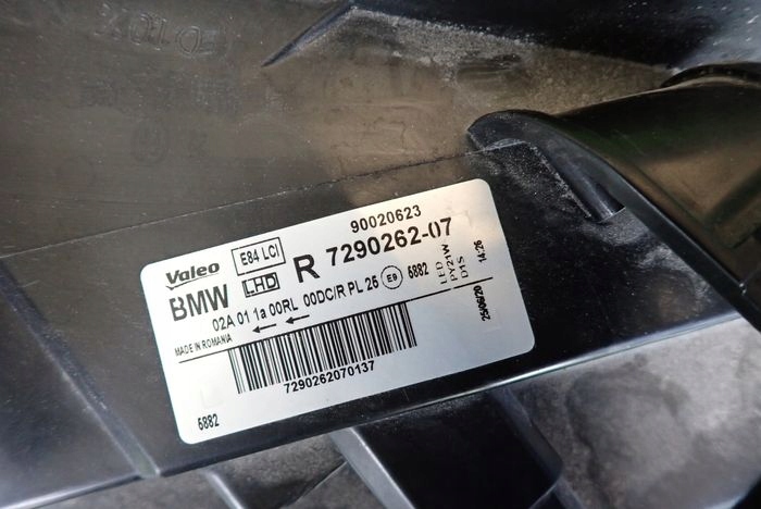 BMW X1 E84 BI XENON LIFT 12- reflektor right light right