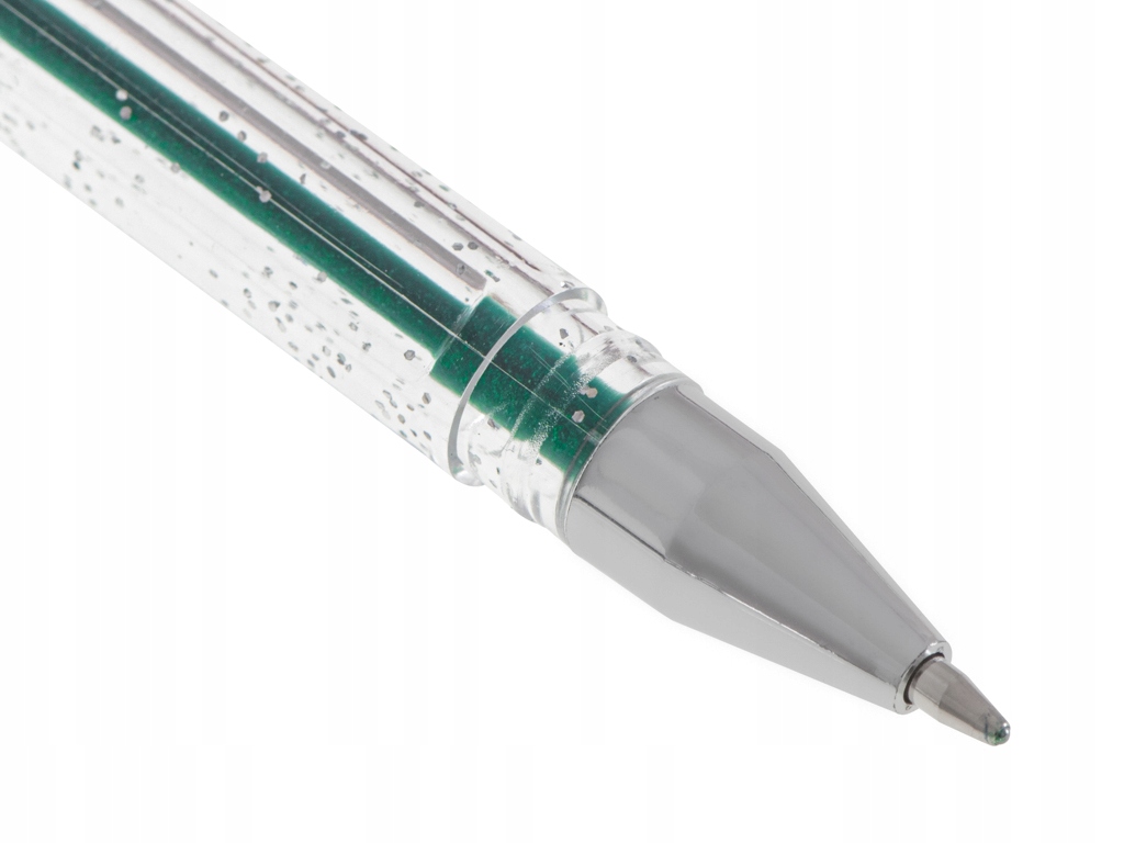 ZESTAW DŁUGOPISY ŻELOWE KOLOROWE BROKATOWE 25SZT. Marka Ikonka