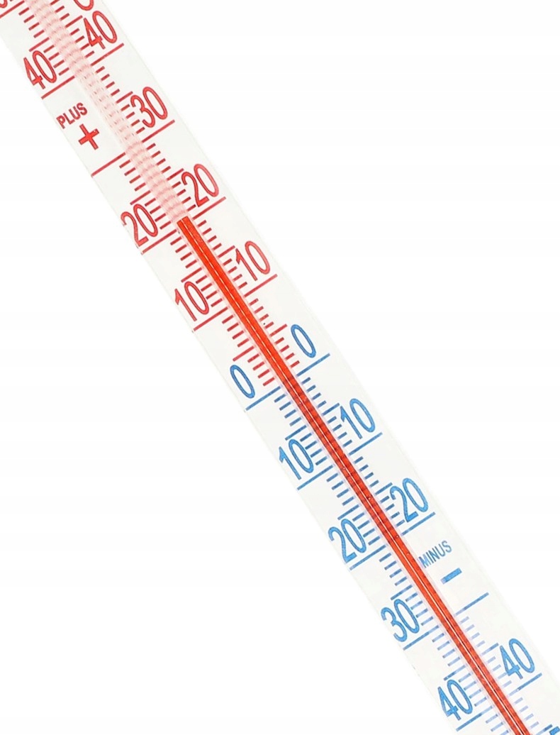 TERMOMETR ZAOKIENNY ZEWNĘTRZNY TEMPERATURY BIAŁY M Model 000