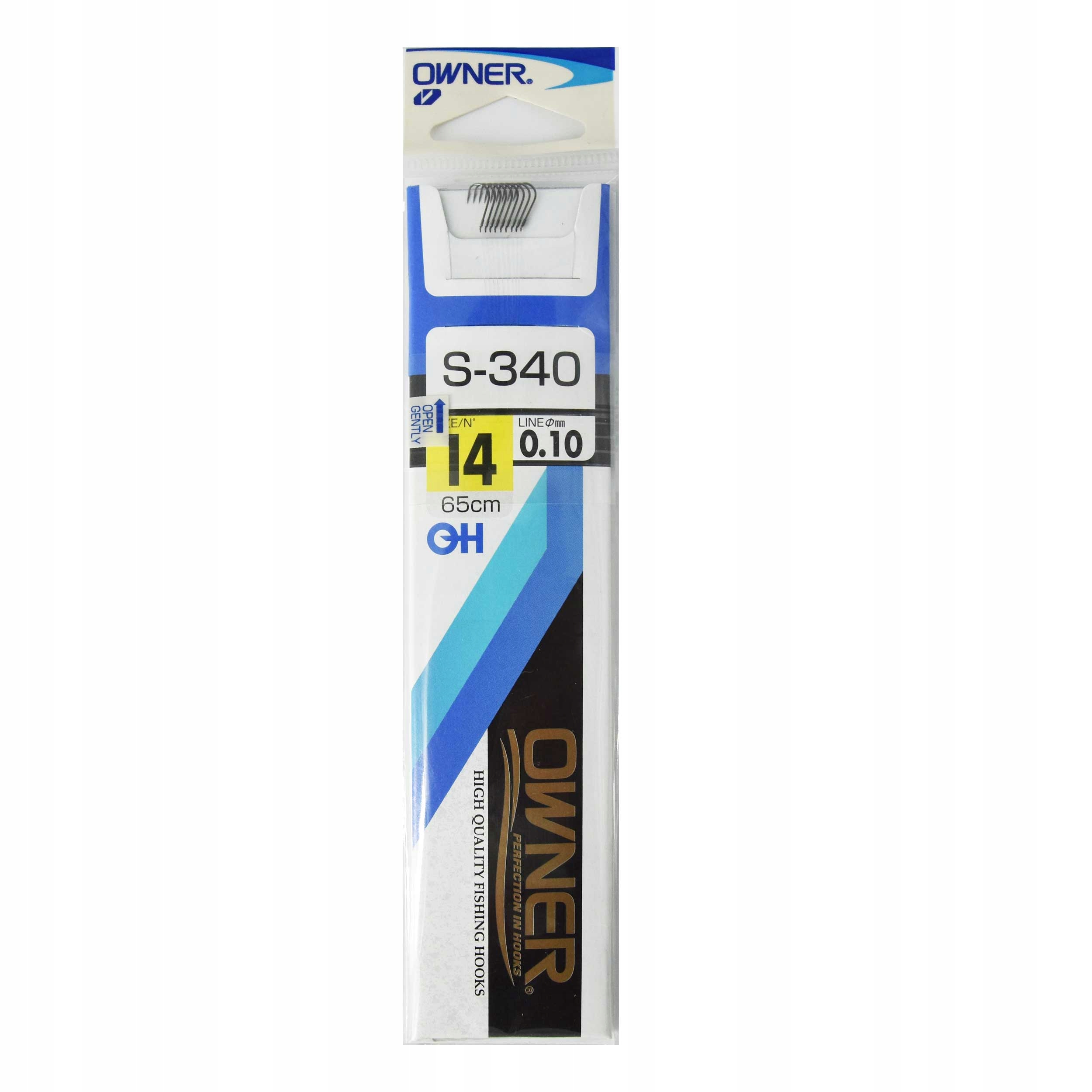 

Haczyki Owner S340/14 Z Przyponami ciemnostalowy