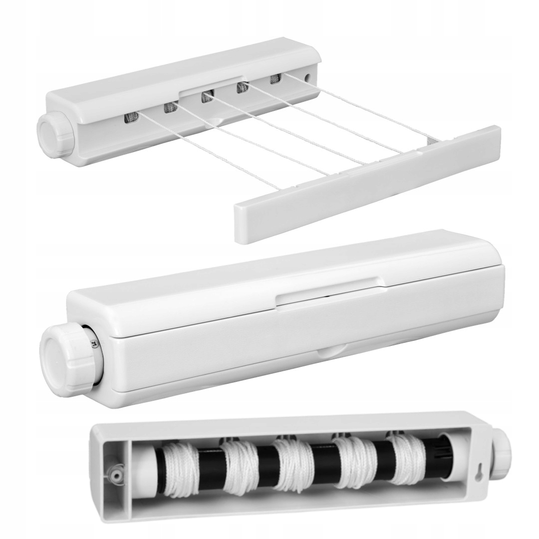 Levně Sušák 5 lanek na prádlo rolovací koupelna balkon terasa