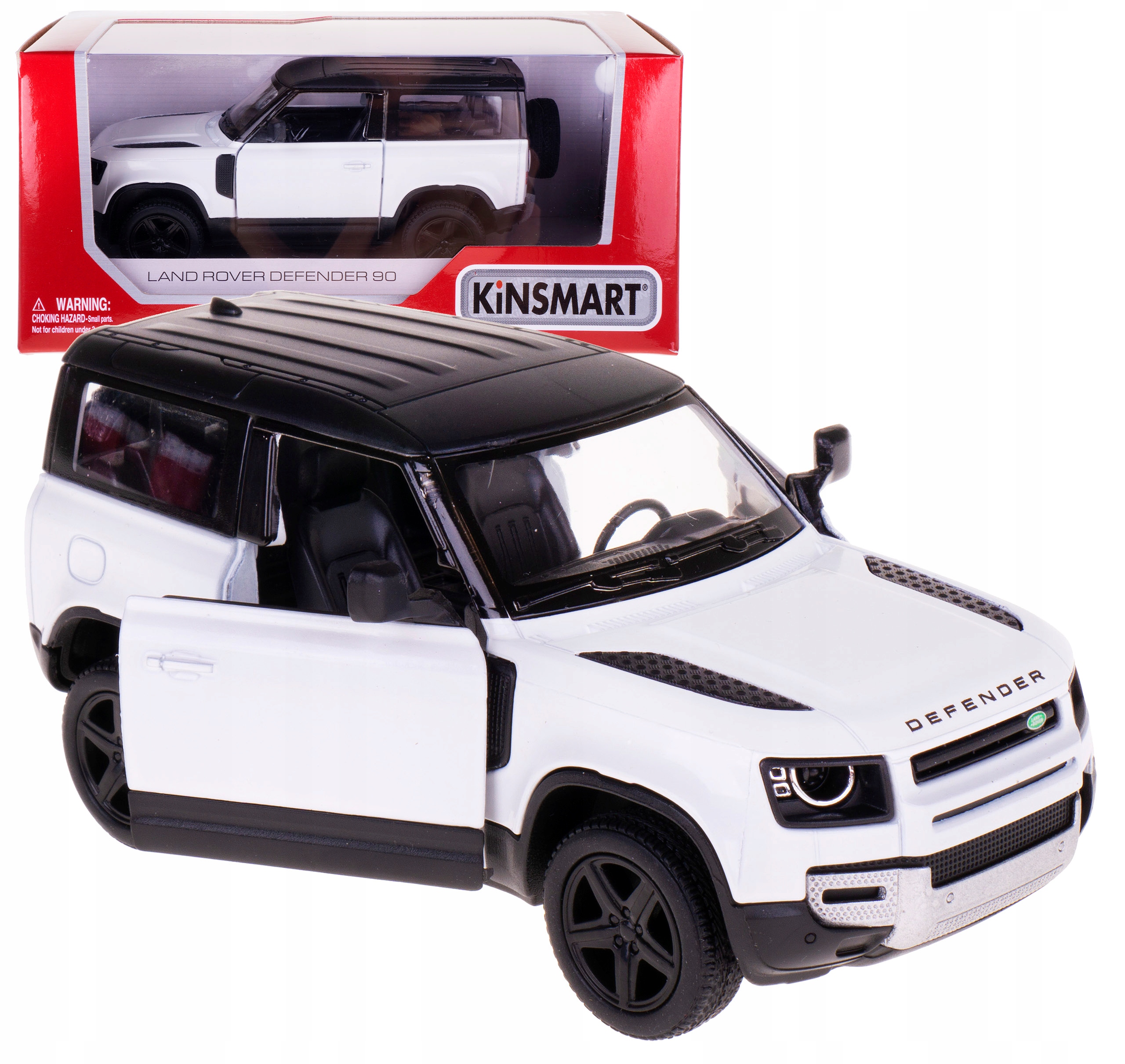 

Land Rover Defender 90 1:36 Model Kinsmart Box Bia
