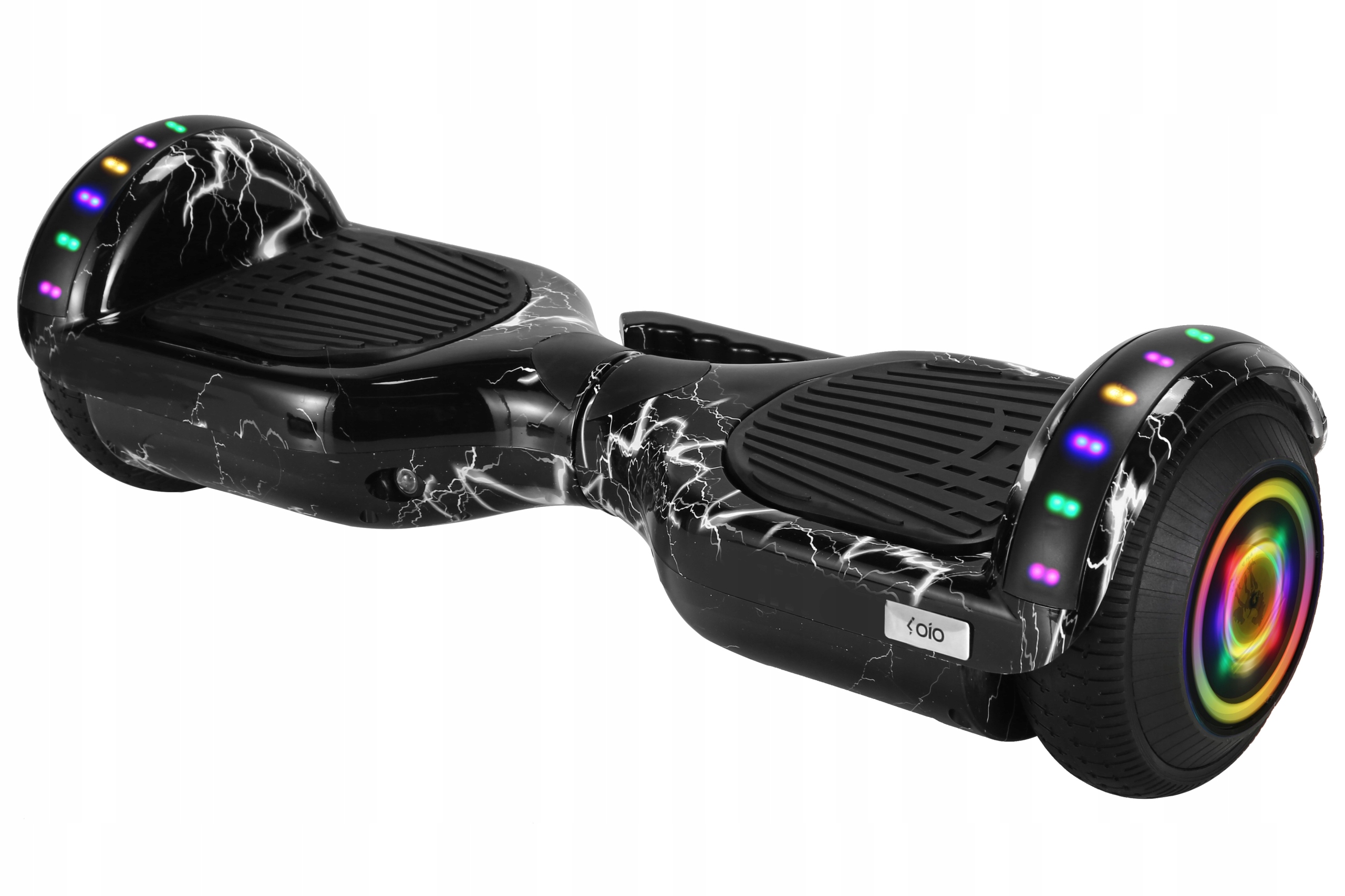 Deskorolka Elektryczna OIO 6,5" 400W Czarna DLA DZIECI bluetooth GŁOŚNIK