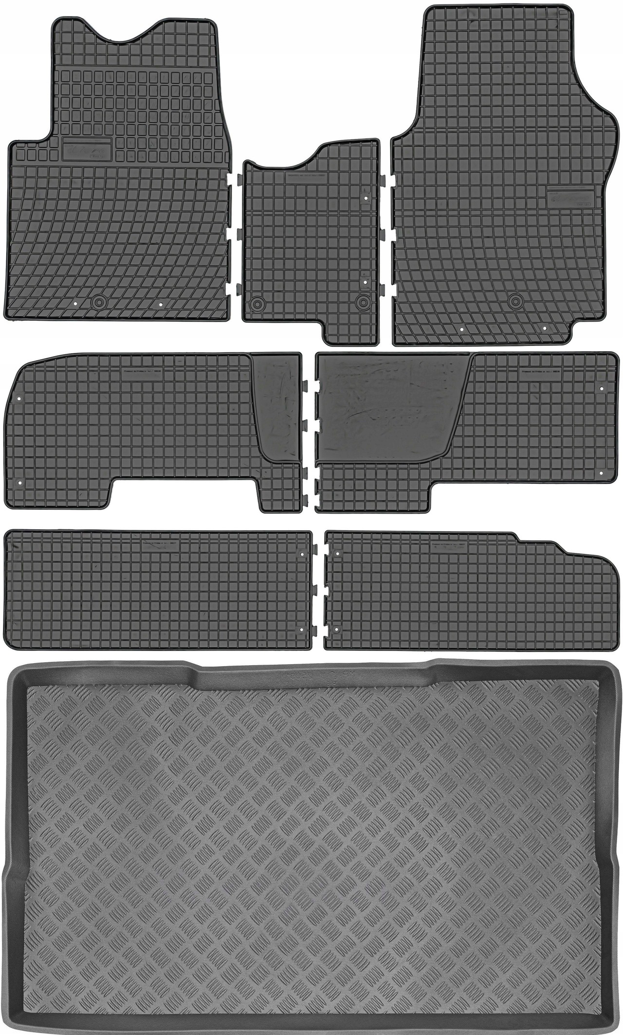 Renault Trafic III Van od roku 2014 Set Koberce batožinový priestor