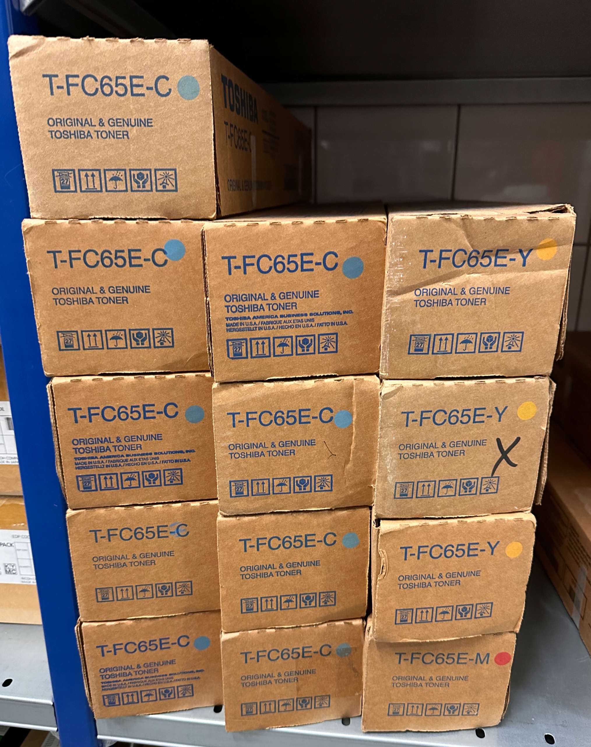 Toner Toshiba T-FC65E-Y Originál 6AK00000185 pre e-Studio 5540C