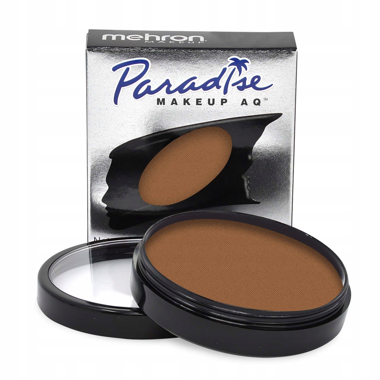 Mehron Makeup Paradise Makeup Aq barva na obličej a tělo světle hnědá, 40 g