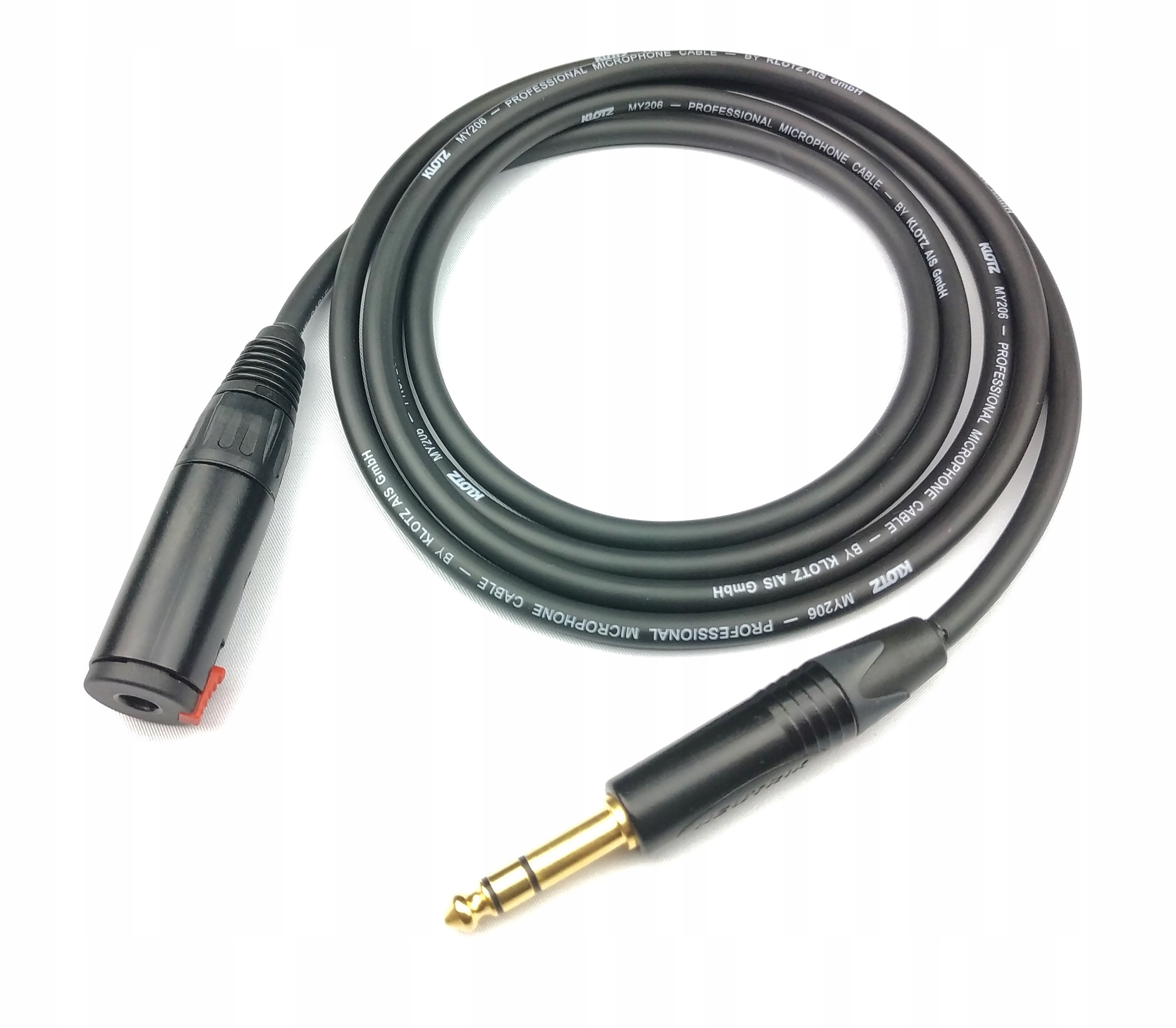 Klotz Przedłużacz słuchawek Jack 6,3mm Neutrik 5 m