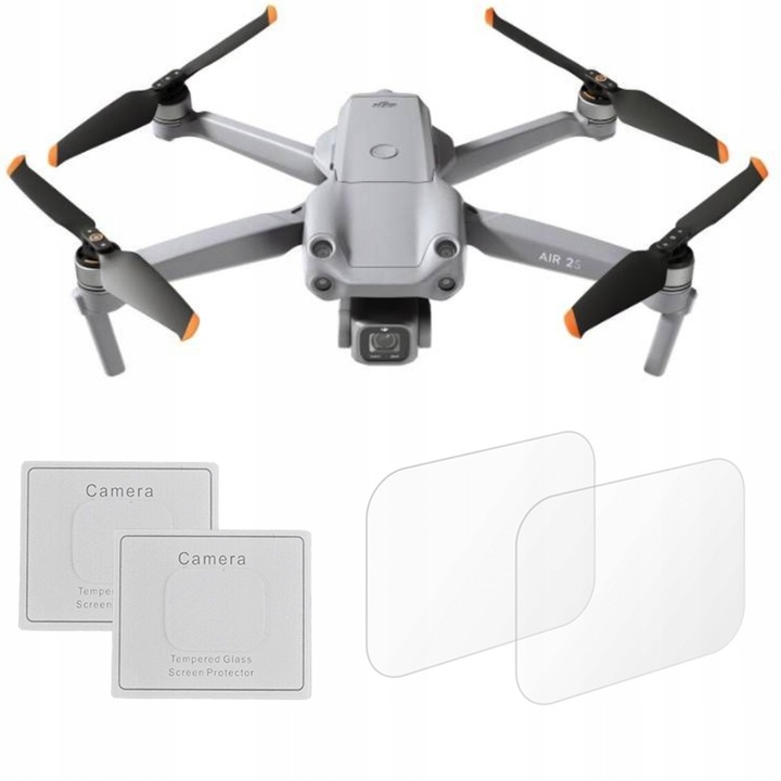 Szkło Ochronne Sunnylife 9H Dji Mavic Air 2S Zestaw 2 Sztuk (A2S-BHM656)
