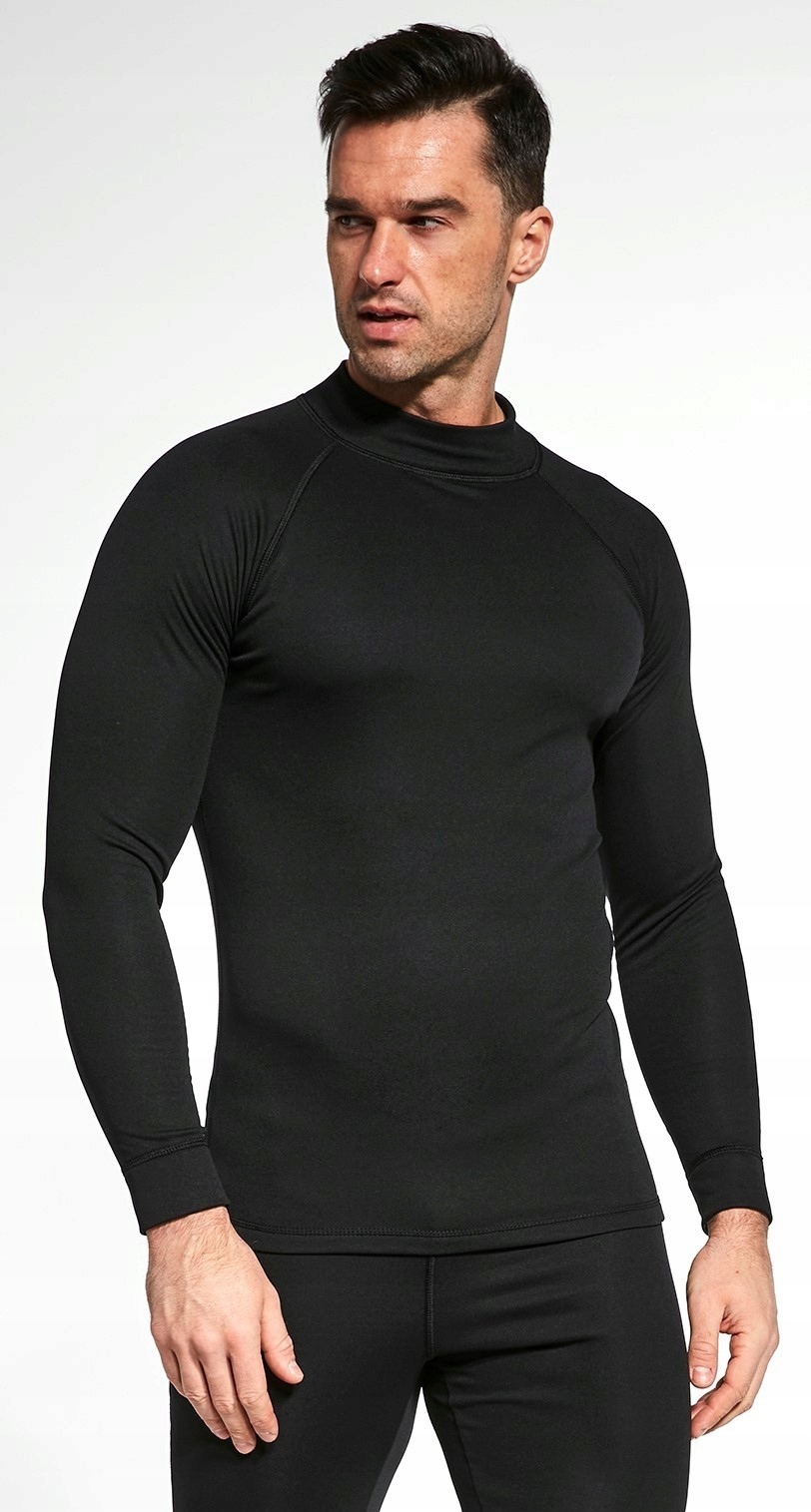 KOSZULKA TERMOAKTYWNA MĘSKA DŁUGI RĘKAW OCIEPLANA PODKOSZULEK POLSKA r. XL Marka Dawi