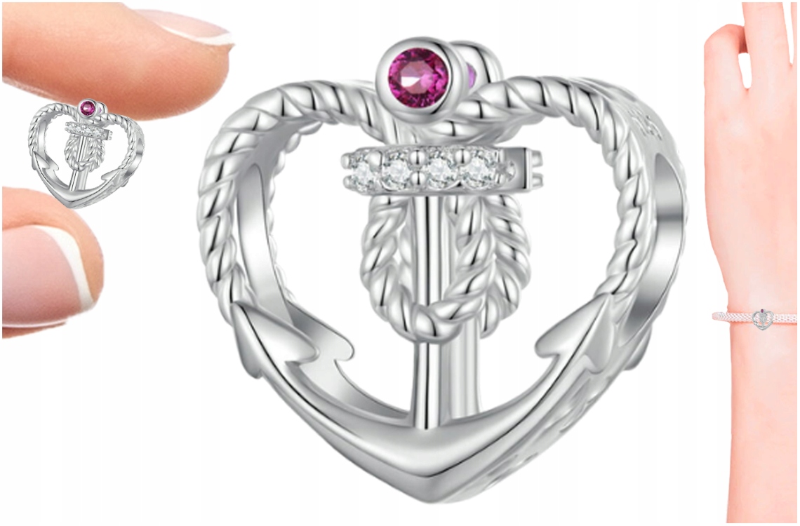 

Charms Titanic Charms Kotwica Charms Srebro 925