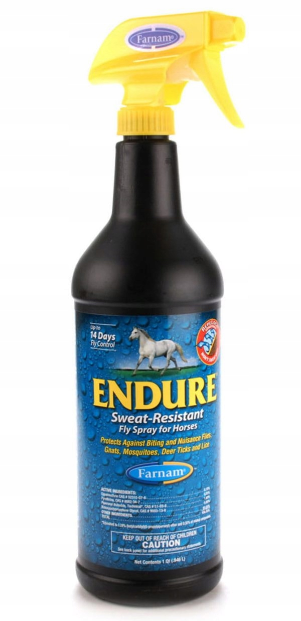 Farnam Endure Spray przeciw owadom na skórę i sierść dla koni horse 950 ml