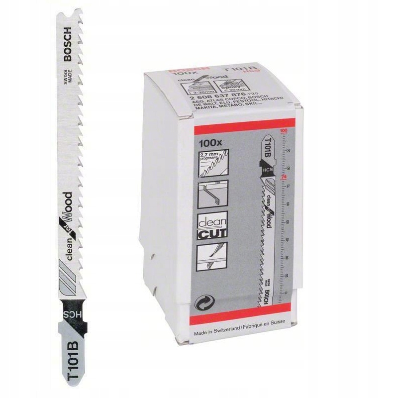 

Bosch Pro Brzeszczot Do Wyrzynarki T101B 100SZT.