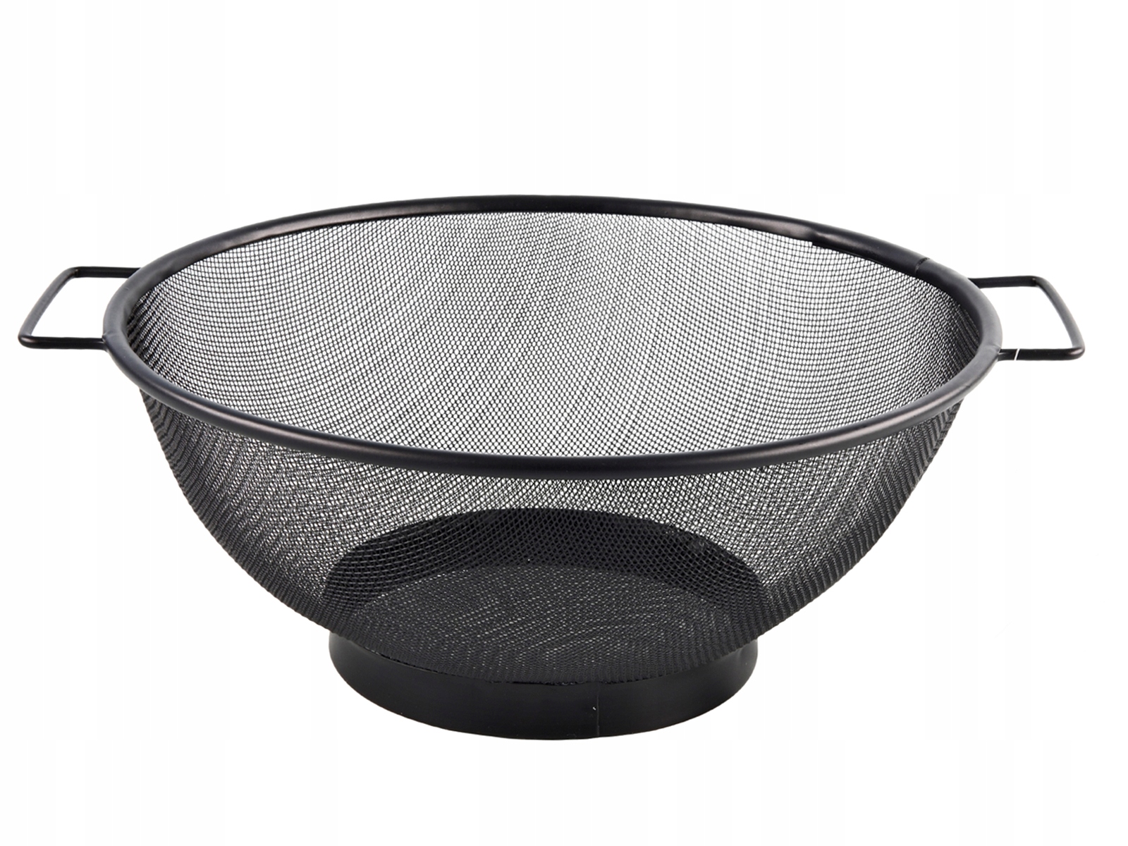 

Sitko stalowe Cedzak 25cm sito kuchenne Czarne